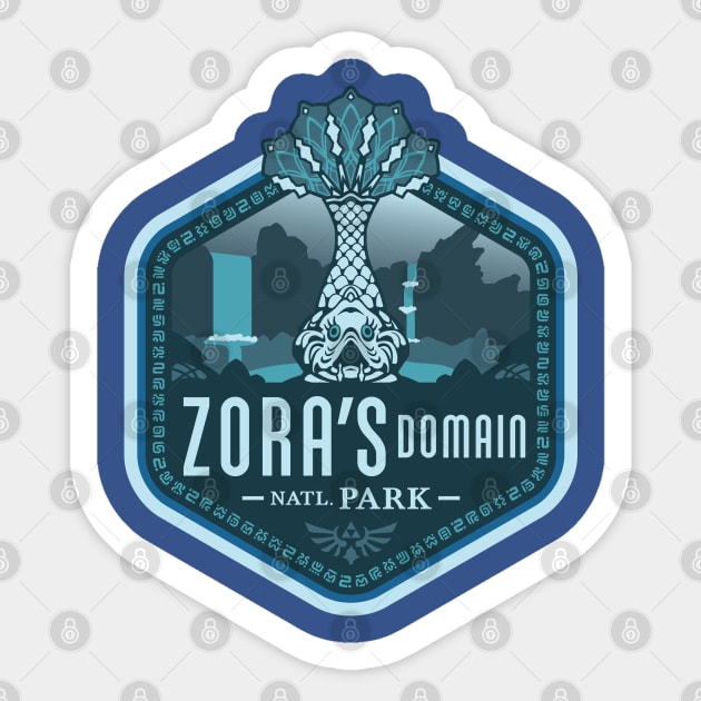 Zora's Domain National Park Sticker by chocopants